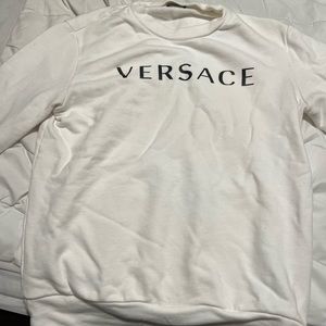 Versace white womens crewneck